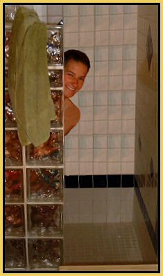 Glass blocks shower in the private bath of The Devils Tower Lodge Windows Room
		  
		  Wyoming Bed & Breakfast accommodations at Devils Tower Lodge located at the base of Devils Tower. We offer the finest accommodation lodging for romantic weekends or week long stays!.