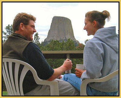 Bill & Jill take time out to relax