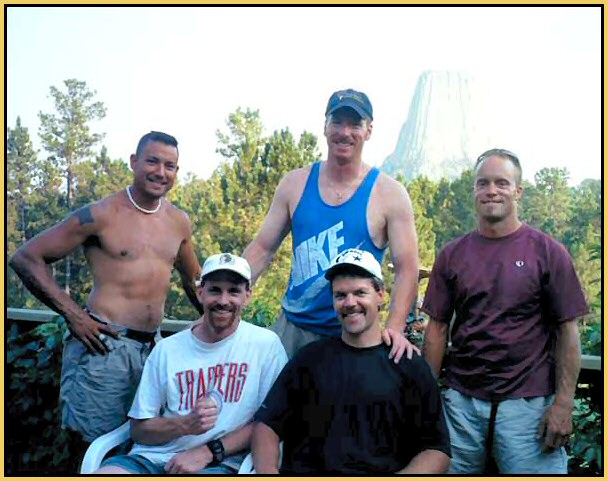 Dr. Bob, Gary & Eric with Guides Gene & John